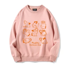 New Chainsaw Man Pochita Sweatshirt -accessories outlet store pinkninepochita 2048x