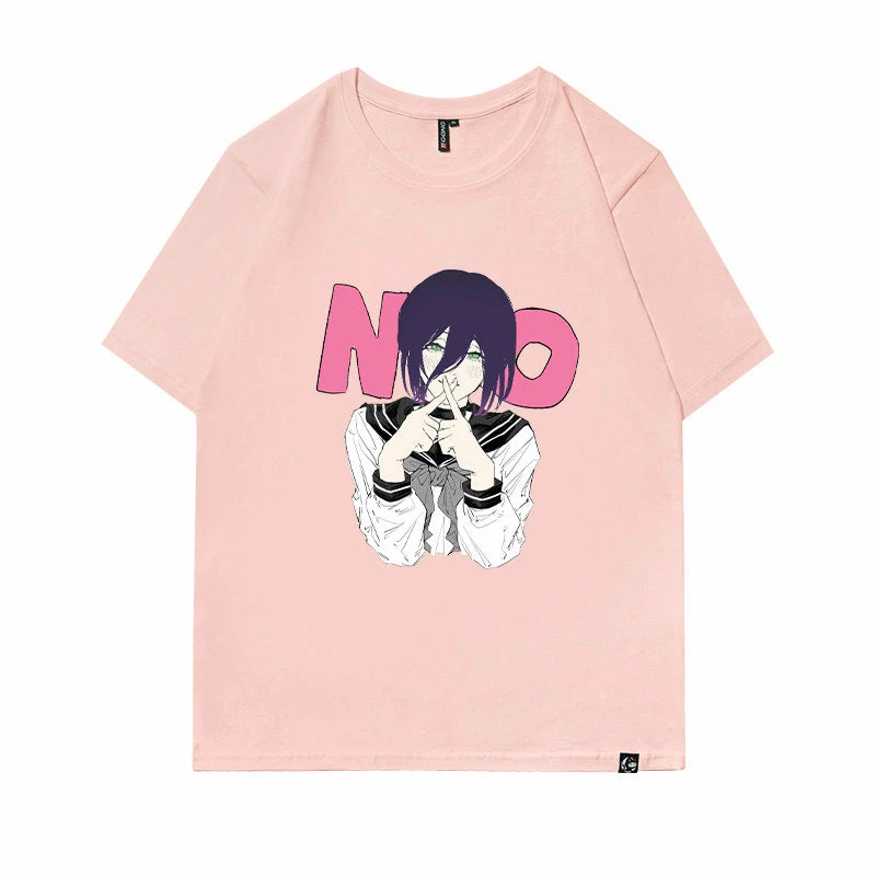New Chainsaw Man Denji And Reze Couple Matching T-shirt 4 New Chainsaw Man Denji And Reze Couple Matching T-shirt - Image 4