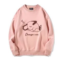 New Chainsaw Man Pochita Sweatshirt -accessories outlet store pinksleeppochita 2048x