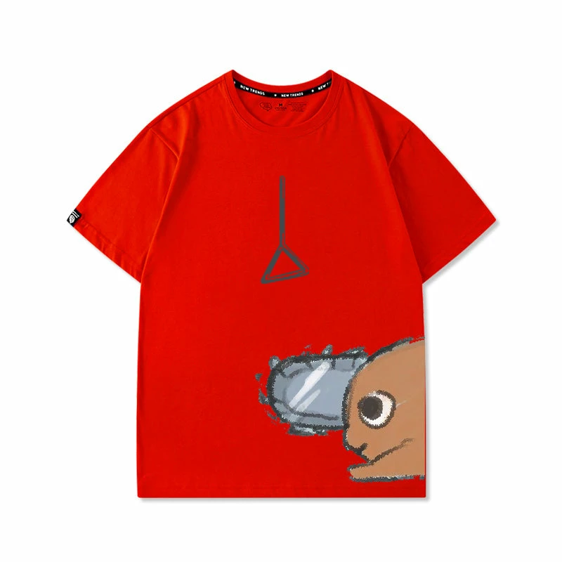 New Chainsaw Man Cute Pochita Summer T-shirt 7 New Chainsaw Man Cute Pochita Summer T-shirt - Image 7