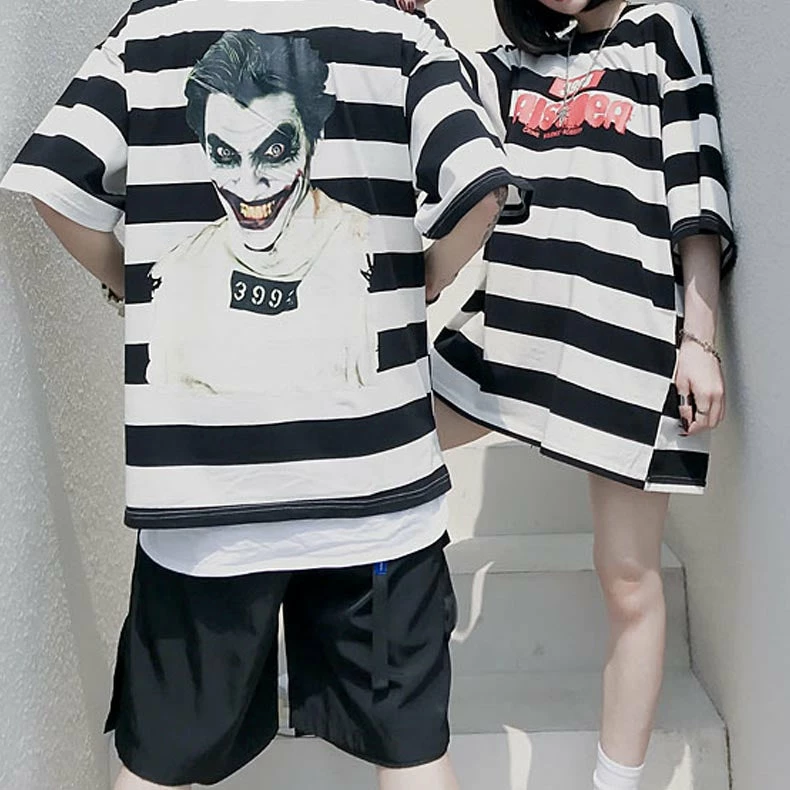 New Joker Inmate Oversized Summer T-shirt 3 New Joker Inmate Oversized Summer T-shirt - Image 3