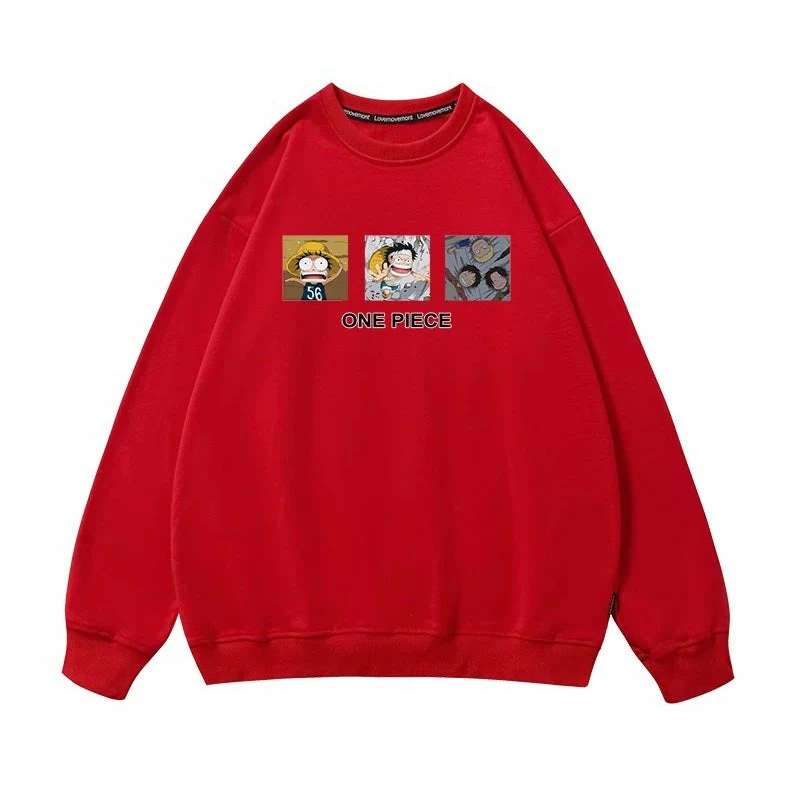 New Monkey D. Luffy Embarrassing Moments Sweatshirt 8 New Monkey D. Luffy Embarrassing Moments Sweatshirt - Image 8
