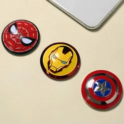 New Avengers Mask Icon Metal Fridge Magnets
