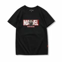 Circumtoy Avengers Black Graphic T-shirt With Marvel Logo -accessories outlet store rocket 4524f897 915d 468c a488 543b27512d94 2048x