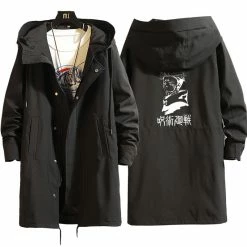 New Jujutsu Kaisen Long Hooded Trench Coat -accessories outlet store ryomensukunablack 2048x