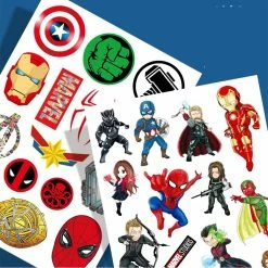 Circumtoy Marvel & DC Comics Superheroes Stickers -accessories outlet store set G 2048x