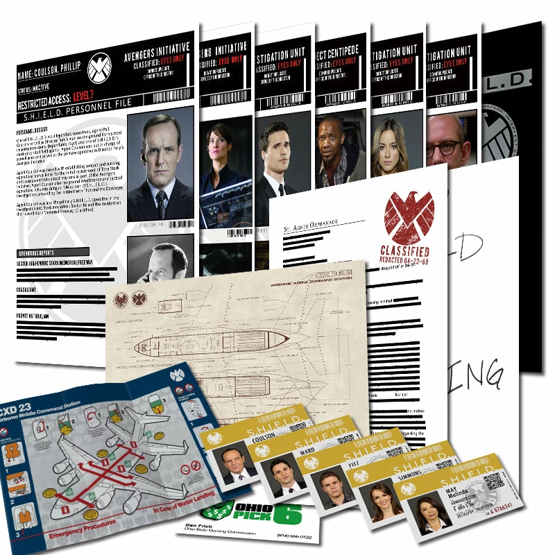 Circumtoy Agents Of S.H.I.E.L.D Top Security Files & ID Cards 1 Circumtoy Agents Of S.H.I.E.L.D Top Security Files & ID Cards