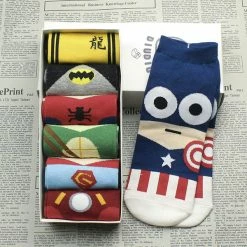 Circumtoy Marvel Avengers 7-Pack Low-cut Socks