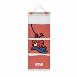 New Spider-Man & Captain America 3-Pocket Hanging Wall Organizer -accessories outlet store spiderman wall pockets 2048x