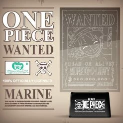 New One Piece Wanted Night-Light Acrylic Standee Blind Box