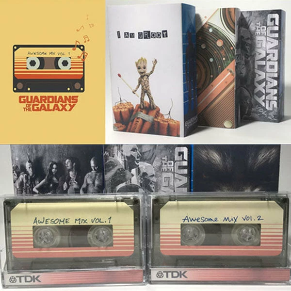 Circumtoy Guardians Of The Galaxy Awesome Mix Vol.1 & 2 Cassettes 2 Circumtoy Guardians Of The Galaxy Awesome Mix Vol.1 & 2 Cassettes - Image 2