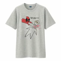 Circumtoy Marvel Deadpool Drawing Short Sleeves T-shirt -accessories outlet store thisman2 2048x