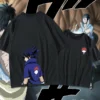 New Naruto Shippuden Youth Uchiha Sasuke Summer T-shirt