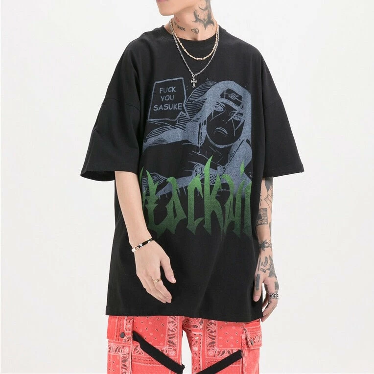 New Naruto Shippuden Itachi Uchiha Dark Silhouette T-shirt 1 New Naruto Shippuden Itachi Uchiha Dark Silhouette T-shirt