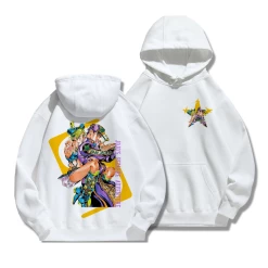 Circumtoy JoJo's Bizarre Adventure Hoodie -accessories outlet store whiteJotaroanddaughter 2048x