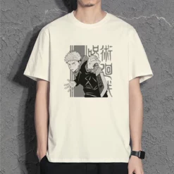 New Jujutsu Kaisen Satoru Gojo & Yuji Itadori Summer T-shirt -accessories outlet store whiteYujiItadori 2048x