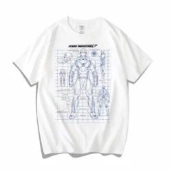 New Iron Man Blueprints Summer T-shirt -accessories outlet store white 7c80b923 6720 4b8f 9abc 433ce3b71ebc 2048x
