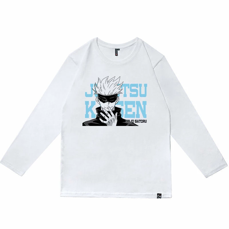 New Jujutsu Kaisen Satoru Gojo & Yuji Itador Long-sleeve T-shirt 5 New Jujutsu Kaisen Satoru Gojo & Yuji Itador Long-sleeve T-shirt - Image 5
