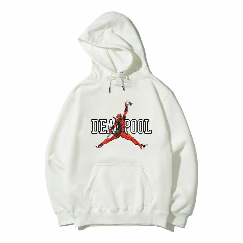 New Deadpool Jumpman Playing Basketball Hoodie 2 New Deadpool Jumpman Playing Basketball Hoodie - Image 2
