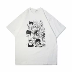 New Chainsaw Man Family Summer T-shirt -accessories outlet store white ea9aeb22 906e 4bee a484 4b40ad72e5a1 2048x