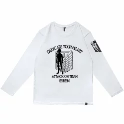 New Survey Corps Eren & Levi Long-sleeve T-shirt -accessories outlet store whiteeren aa254650 b4e5 4262 8e39 98d74a51b0c6 2048x