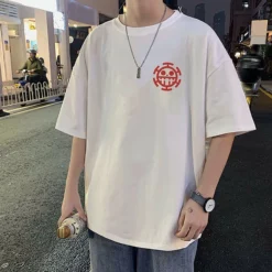 New One Piece Stampede Monkey D.Luffy Squinting With Smiling T-shirt -accessories outlet store whitefront 2048x