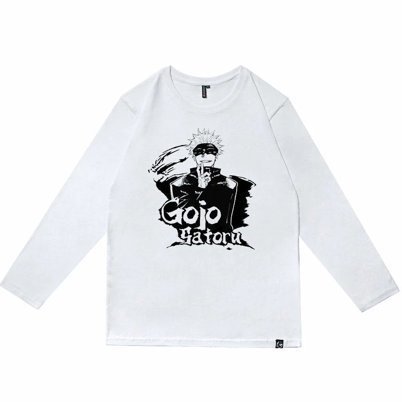 New Jujutsu Kaisen Satoru Gojo & Yuji Itador Long-sleeve T-shirt 7 New Jujutsu Kaisen Satoru Gojo & Yuji Itador Long-sleeve T-shirt - Image 7