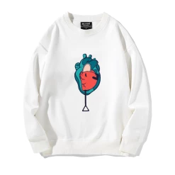 New Chainsaw Man Pochita Sweatshirt -accessories outlet store whiteheartpochita 2048x