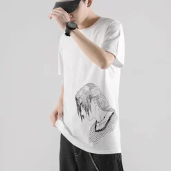 New Itachi Uchiha Silhouette Portrait Summer T-shirt -accessories outlet store whiteside a618e11a 85ca 471f 81e9 692a06459544 2048x