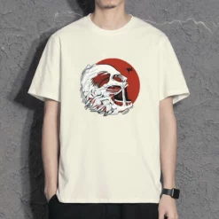 New Attack On Titan Fights In Wave Summer T-shirt -accessories outlet store whitetitan 2048x