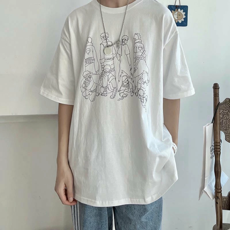 New Naruto Shippuden Sketch Summer T-shirt 1 New Naruto Shippuden Sketch Summer T-shirt