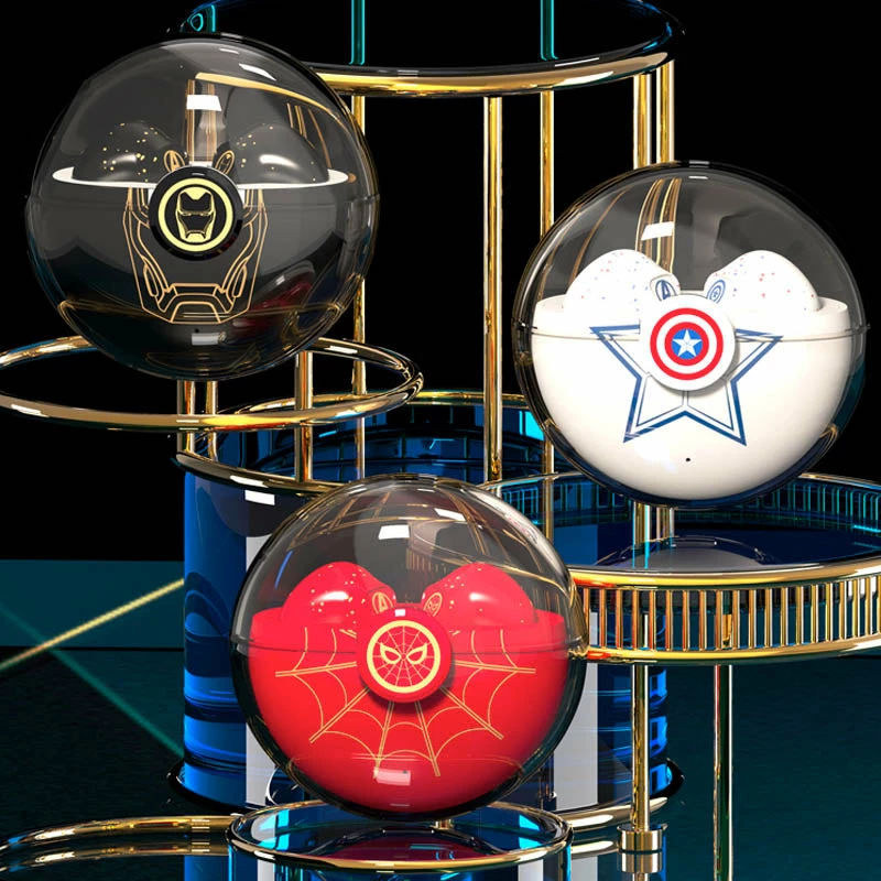 New Avengers Bluetooth Wireless In-Ear Headset With Transparent Cover 1 New Avengers Bluetooth Wireless In-Ear Headset With Transparent Cover