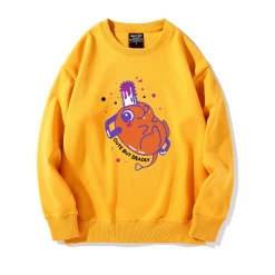 New Chainsaw Man Pochita Sweatshirt -accessories outlet store yellowdeadlypochita 2048x