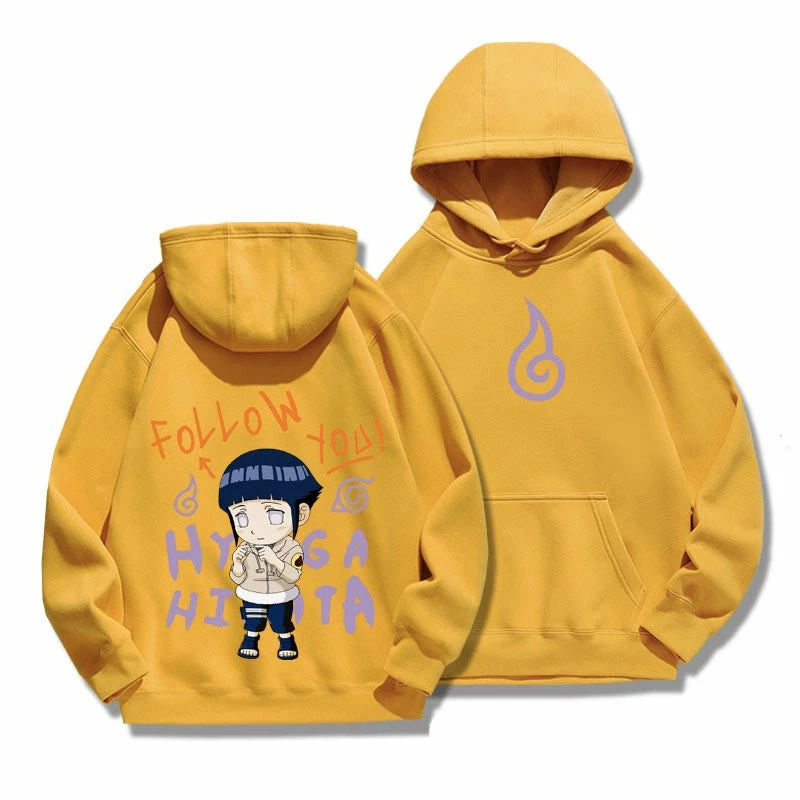New Chibi Naruto & Hinata Matching Couples Graffiti Hoodie 3 New Chibi Naruto & Hinata Matching Couples Graffiti Hoodie - Image 3